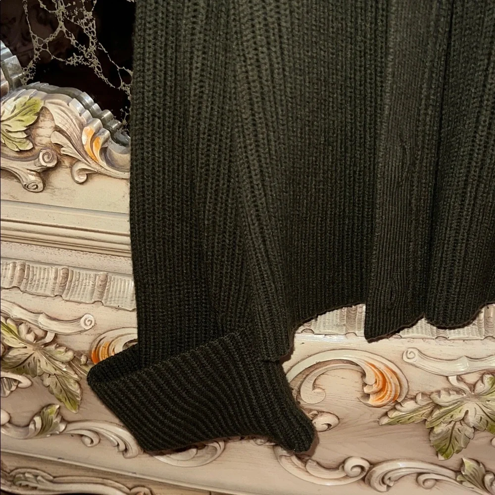 Banana Republic Dark Green Cardigan Sweater